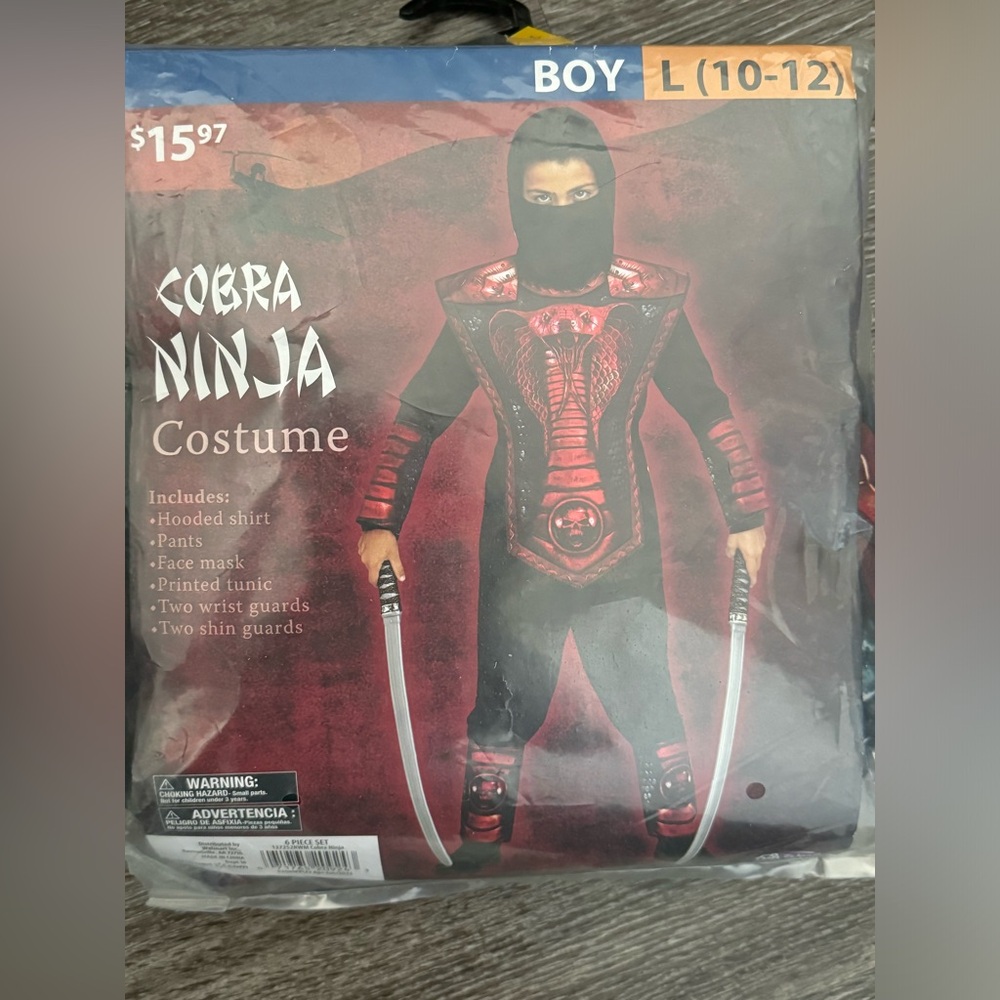 Cobra Ninja Costume